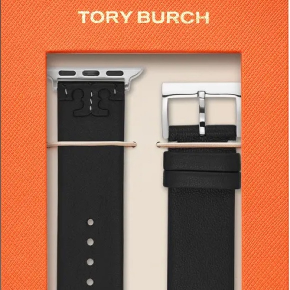 Tory Burch Black Apple Watch Band